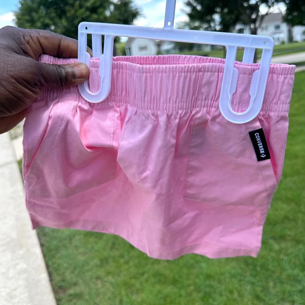 Converse Girls Pink Jellyfish Jitter Pull On Skirt Size 5 NWT